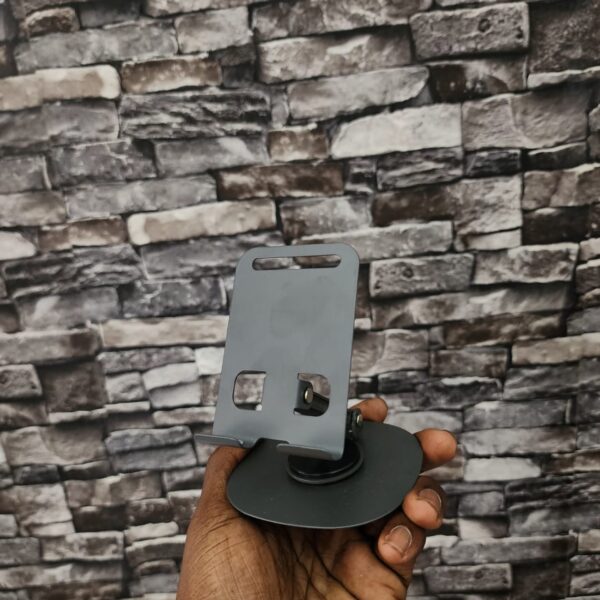 360 Degree Rotating Phone Stand (Black) - Image 2