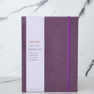 Purple Leather Journal