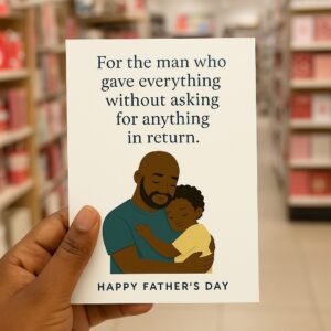For the Man Who Gave Everything – Sentimental Father’s Day Card