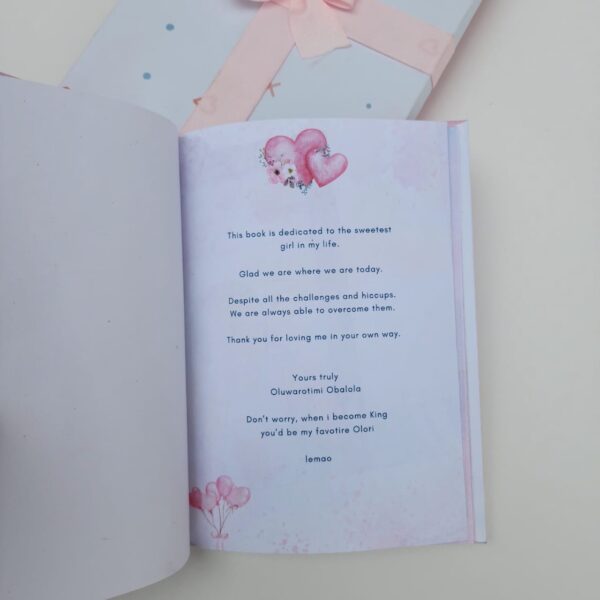 “Our Story Together” – Personalized Illustrated Love Book - Image 2