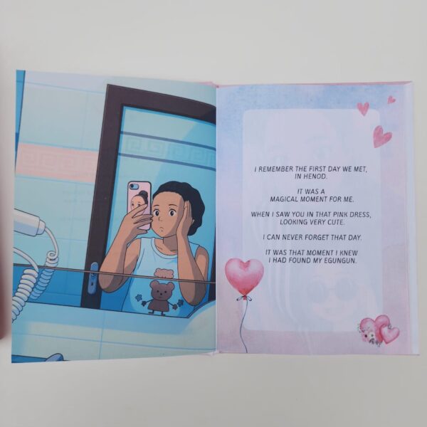 “Our Story Together” – Personalized Illustrated Love Book - Image 3