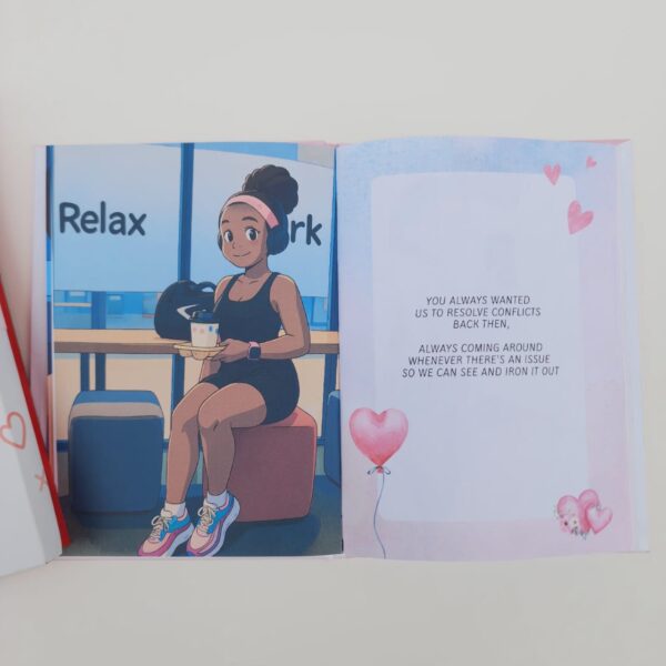 “Our Story Together” – Personalized Illustrated Love Book - Image 4