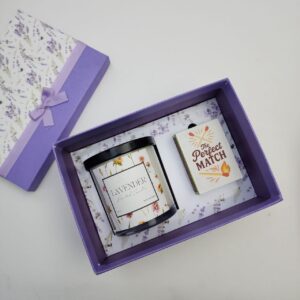 Lavender Scented Candle Gift Set