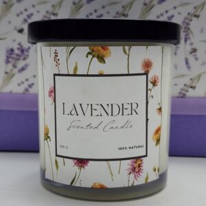Lavender Scented Candle