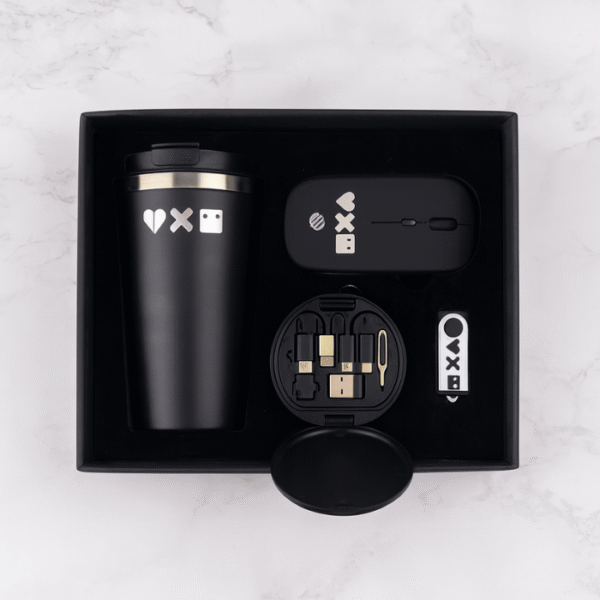 Executive Black Tech Gift Set