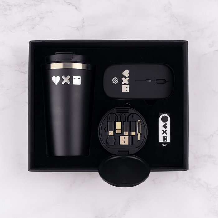 Executive Black Tech Gift Set