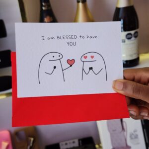 Love Appreciation Card – “I Am Blessed to Have You”