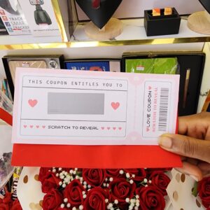 Scratch-to-Reveal Love Coupon Card