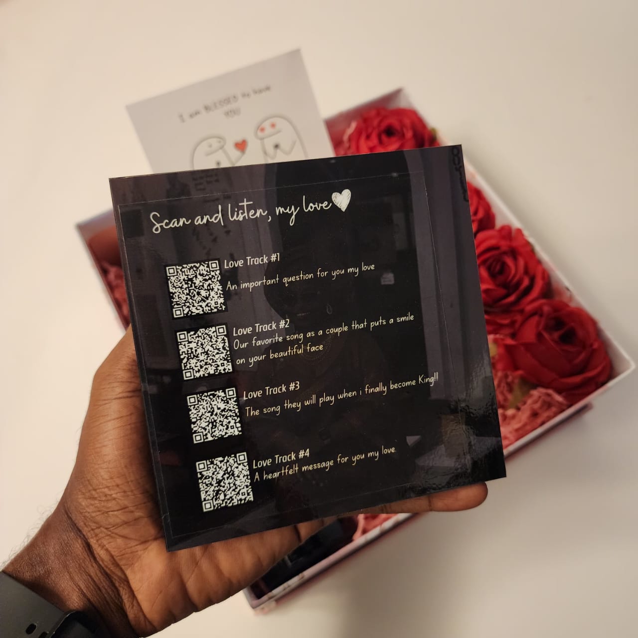 Romantic Love Gift Box with Personalized Love CD - Image 4