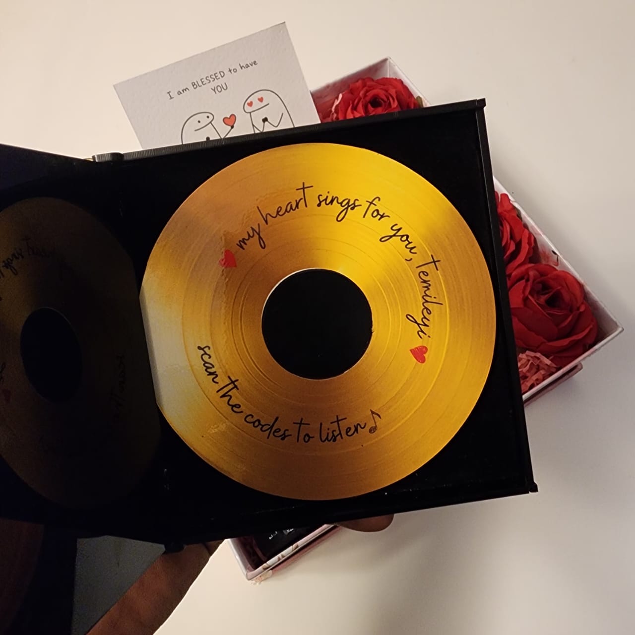 Romantic Love Gift Box with Personalized Love CD - Image 3