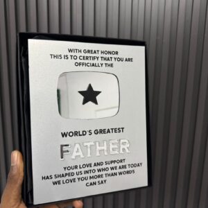 World's Greatest Award