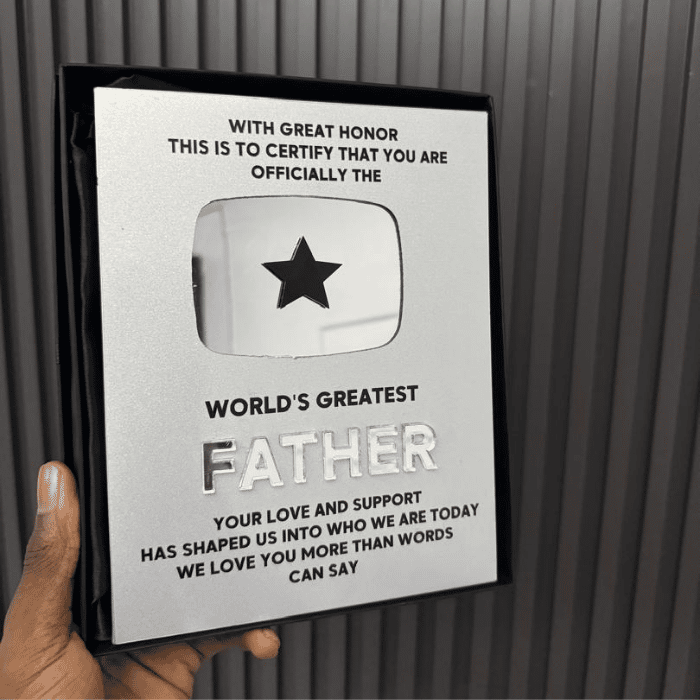 World's Greatest Award