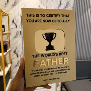 World's Best Award